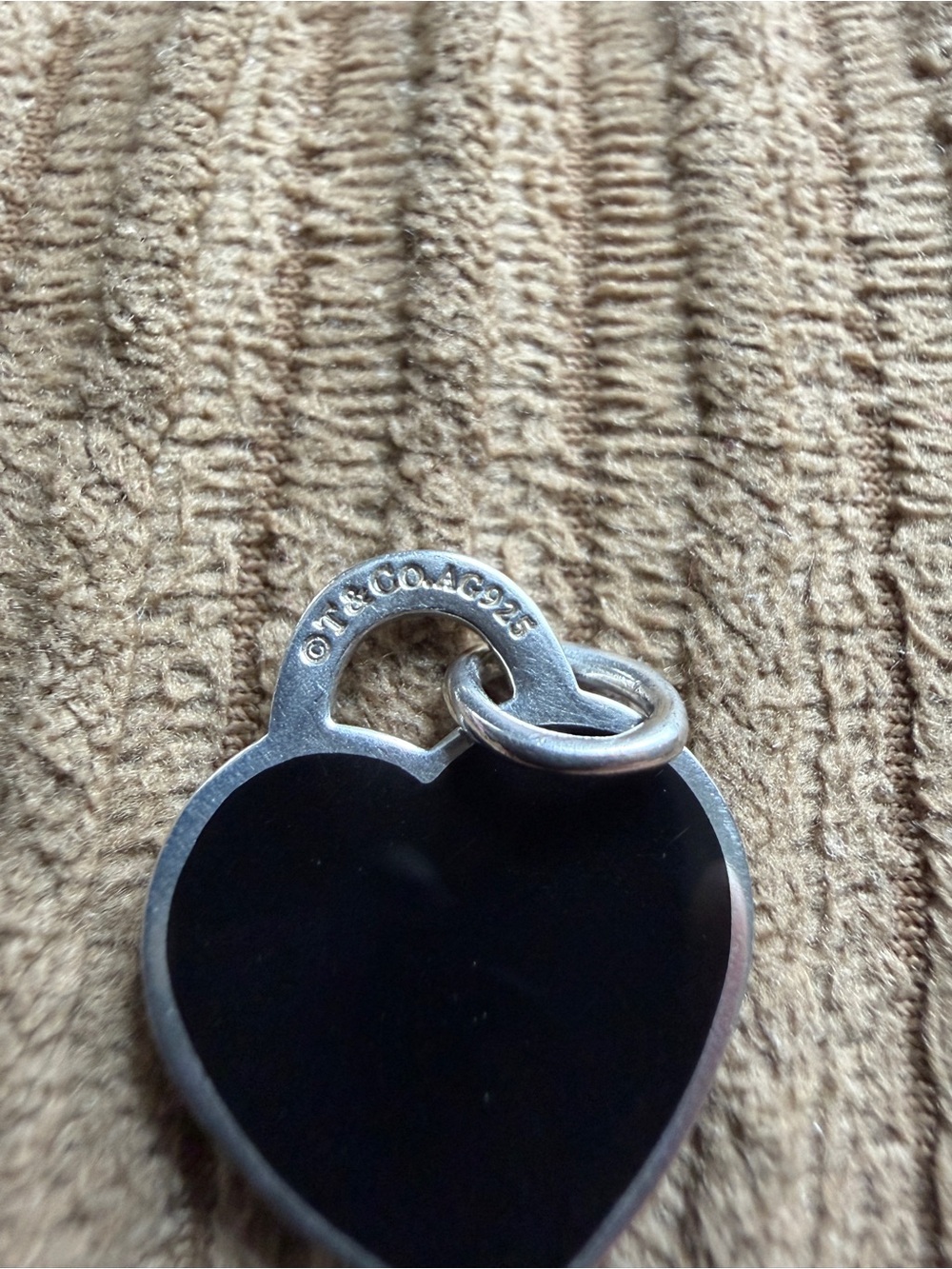 Tiffany & Co. Sterling Silver Heart Tag Pendant - Picture 4 of 4
